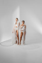 Cathedral Glitter Bridal Veil with Swarovski Crystal Rhinestones