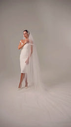 Ivory Cathedral Bridal Veil